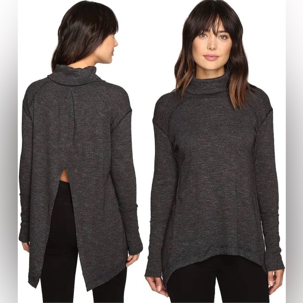 Cozy Gray Turtleneck Sweater